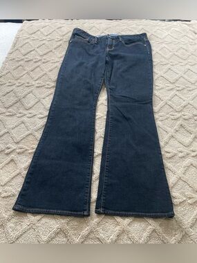 Gap 1969   Dark Blue Women's Jeans - Classic Boot Cut. Sz. 12 R * Curvy